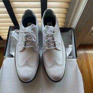 FootJoy Men's Traditions-Wing Tip Golf Shoe 14W - NWT